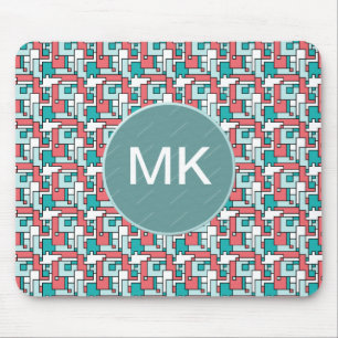 Mousepad Padrão de Tijolo Retroativo