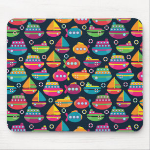 Mousepad Padrão de Transporte Oceânico