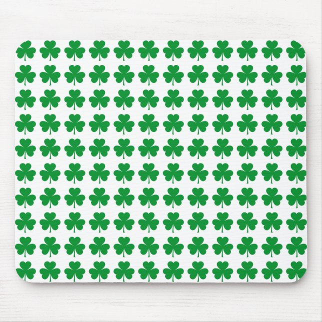 Mousepad Padrão de Trevo (Frente)