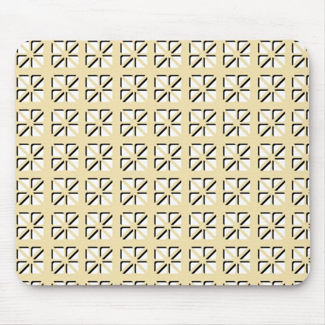 Mousepad Padrão de triângulo (Frente)