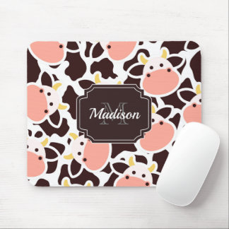 Mousepad Padrão de Vaca Fofa