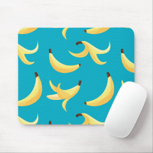 Mousepad Padrão divertido de festa com piadas de banana col