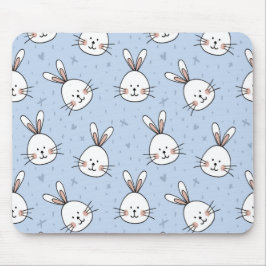 Mousepad Padrão do coelho coelho adorável