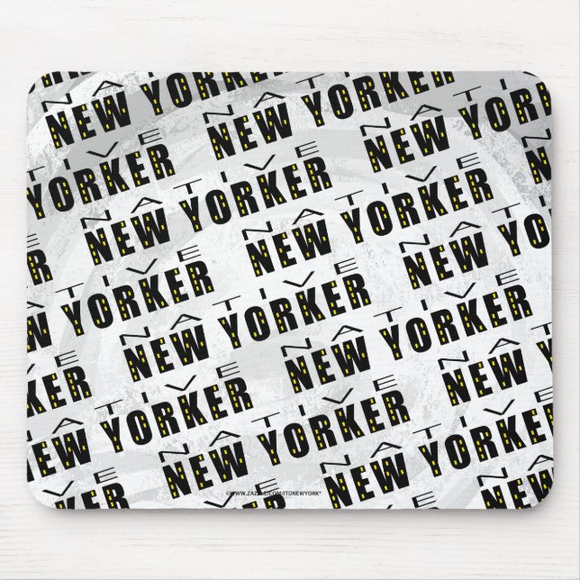 Mousepad Padrão do New Yorker nativo (Frente)