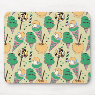 Mousepad padrão do sorvete Padrão do lombo pirulito 25