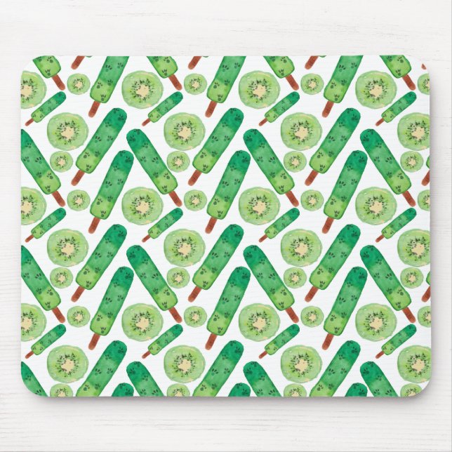 Mousepad padrão do sorvete | Padrão do lombo | pirulito 3 (Frente)
