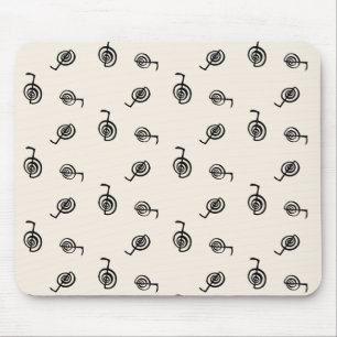 Mousepad Padrão dos símbolos Reiki - Pad do mouse de cura r