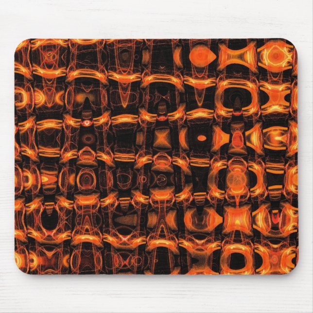 Mousepad Padrão Dourado Molten (Frente)