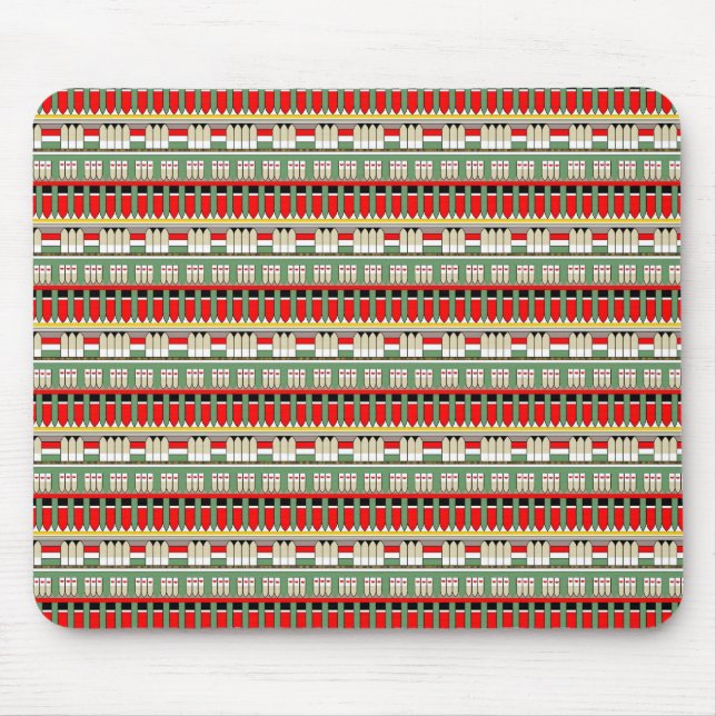 Mousepad Padrão Egípcio Antigo 01 (Frente)
