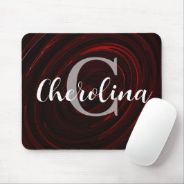 Mousepad Padrão Elegante Personalizado de Redemoinho Inicia