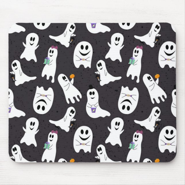 Mousepad padrão fantasma (Frente)