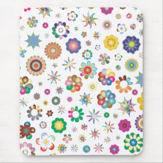 Mousepad Padrão Floral