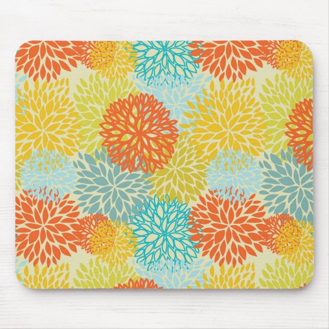 Mousepad Padrão floral 3 (Frente)