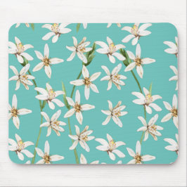 Mousepad Padrão florescente de limão de Verão em choro