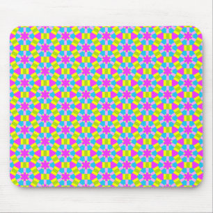 Mousepad Padrão Geométrico de Cor 03