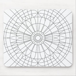 Mousepad Padrão Geométrico de Mandala