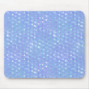 Mousepad Padrão Geométrico de Triângulos Modernos Violeta A