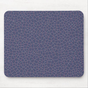 Mousepad Padrão Geométrico do Mármaco Roxo Moderno  