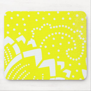Mousepad Padrão geométrico do ponto gráfico do cirtus am
