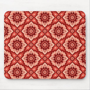 Mousepad Padrão Geométrico Floral do Boho Mandala