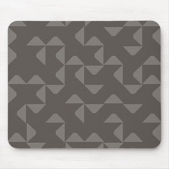Mousepad Padrão gráfico geométrico simples, moderno e moder (Frente)