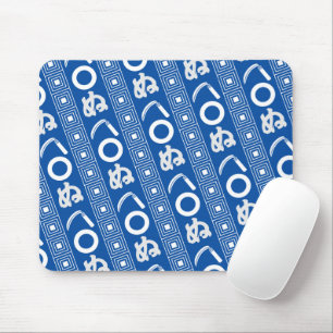 Mousepad Padrão Gráfico no Estilo Edo Kamawanu