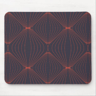 Mousepad Padrão gráfico simples e elegante inspirado no N