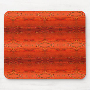 Mousepad Padrão Laranja Aztec