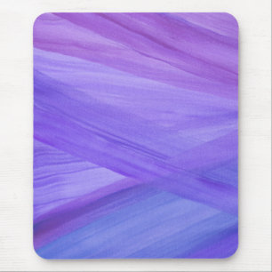 Mousepad Padrão Legal de Abstrato de Aquarela Roxo