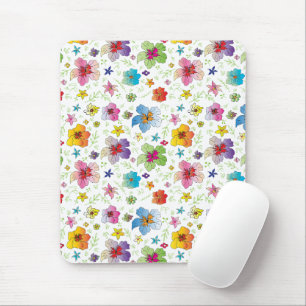 Mousepad Padrão legal de Flor Moderno