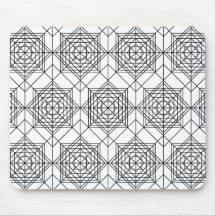 Padrão linear de Abstrato branco e preto da vinhet