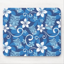 MOUSEPAD PADRÃO LUAU TIKI (AZUL)