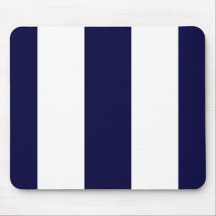 Mousepad Padrão marinho azul e branco de distribuição muito