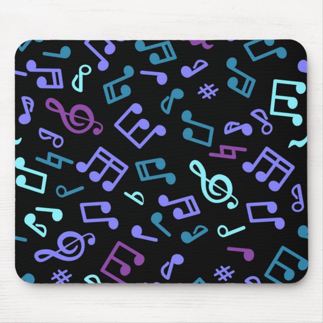 Mousepad Padrão musical (Frente)