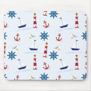 Mousepad Padrão náutico