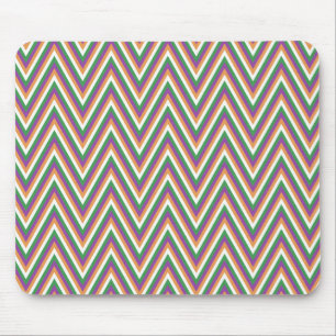 Mousepad Padrão Retro Chevron Legal