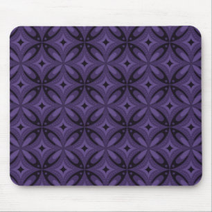 Mousepad Padrão Retro Cor-de-rosa Escuro