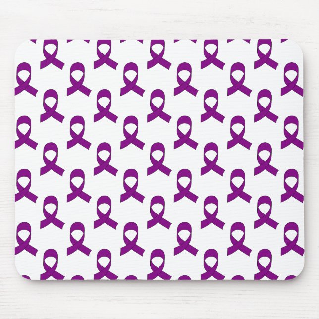 Mousepad Padrão Roxo de Fita (Frente)