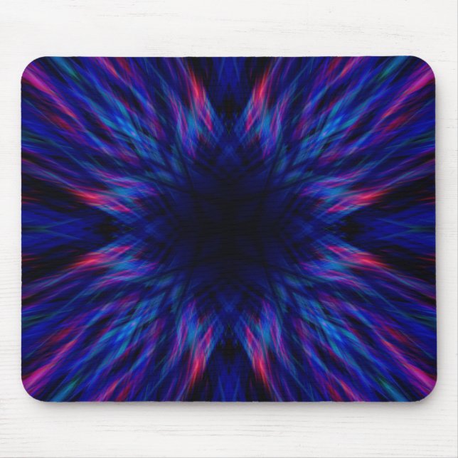 Mousepad Padrão roxo e azul (Frente)