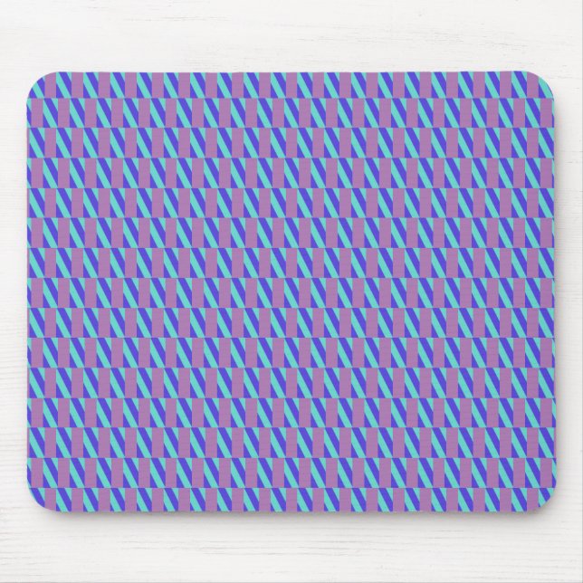 Mousepad Padrão Roxo e Azul Stripch (Frente)