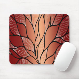 Mousepad Padrão Rustic Coppery Bronze de Licença