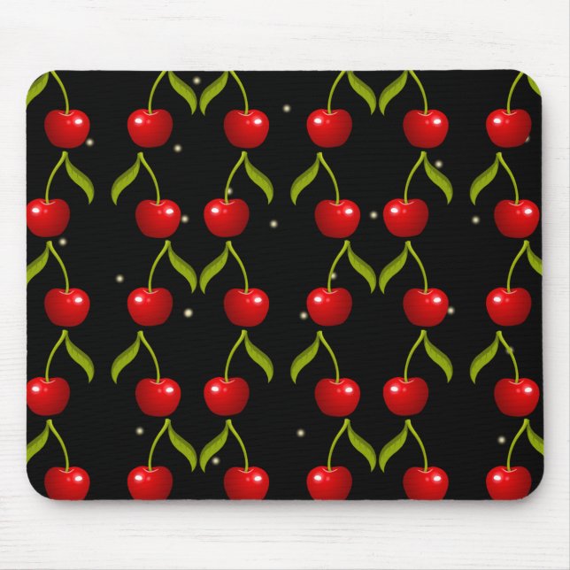 Mousepad Padrão Shiny Cherries (Frente)
