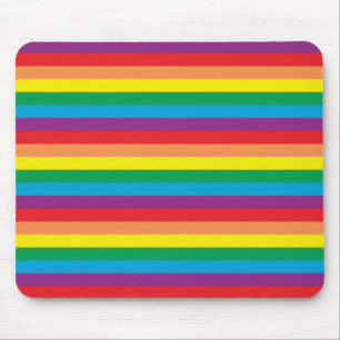 Mousepad Padrão Simplesmente Arco-Íris