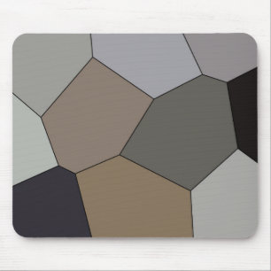 Mousepad Padrão Tonelado Moderno da Tendência Terra