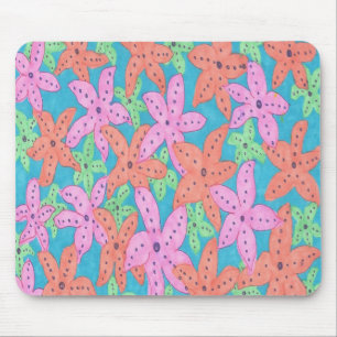 Mousepad Padrão Tropical de Starfish