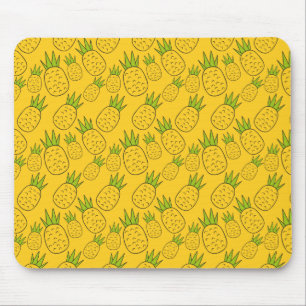 Mousepad padrão uniforme de fruta padrão da superfície da