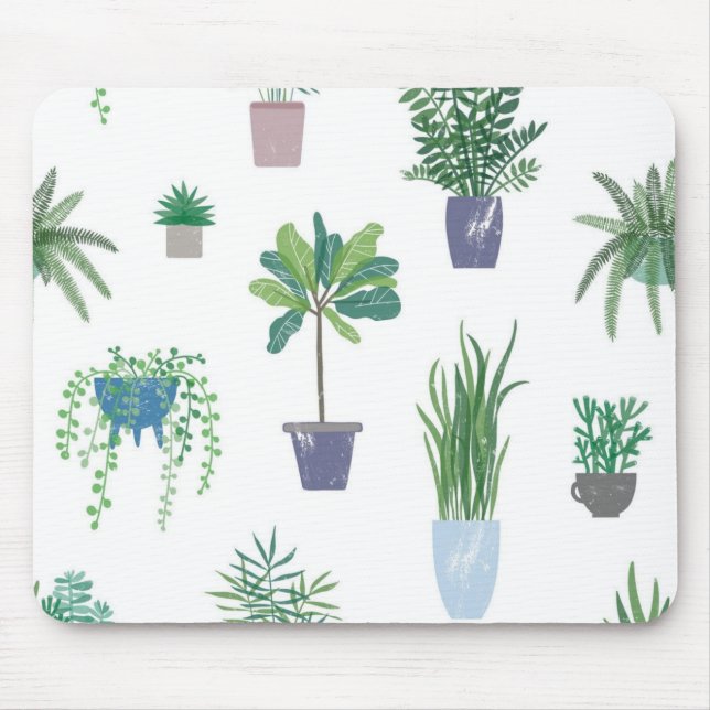 Mousepad Padrão vegetal (Frente)