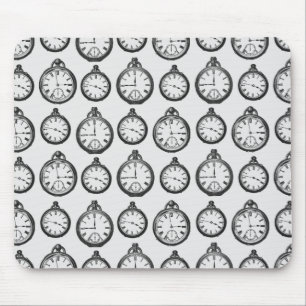Mousepad Padrão Vintage Pocket Watts