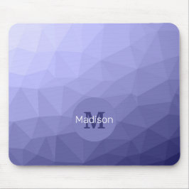 Mousepad Padrão violeta violeta violeta púrpura de fibra om