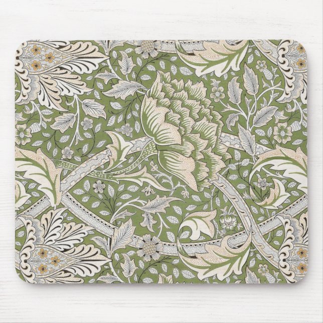 Mousepad Padrão Windrush (por William Morris) (Frente)